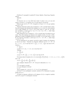 Problema 17, paragrafo 3, capítulo IV. Linear Algebra. Serge Lang