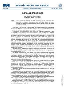 Disposición 8264 del BOE núm. 216 de 2016