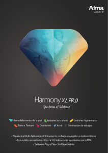 Descargar Brochure Harmony XL PRO