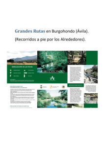 Grandes Rutas en Burgohondo (Ávila). (Recorridos a pie por los