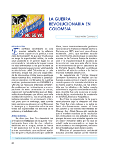 la guerra revolucionaria en colombia