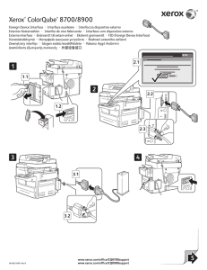 ColorQube 8700/8900 Instructions for installation of a