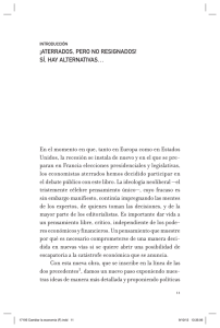 ¡ATERRADOS, PERO NO RESIGNADOS! SÍ, HAY