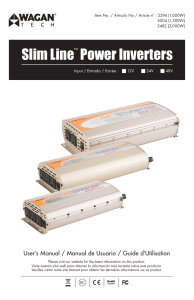Slim Line™ Power Inverters