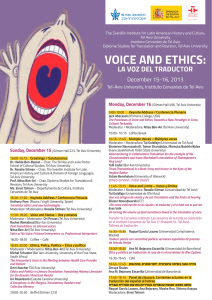 VOICE AND ETHICS: