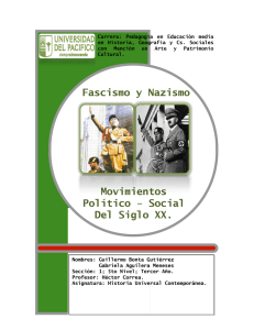 Investigación: Fascismo y Nazismo: Movimientos político