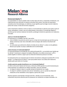 Nivolumab (Opdivo®) - Melanoma Research Alliance