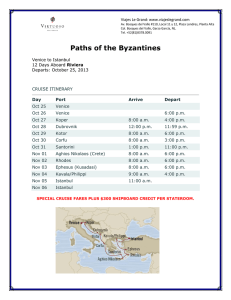 Paths of the Byzantines