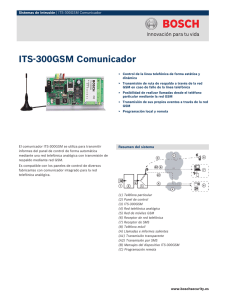 ITS-300GSM Comunicador - Bosch Security Systems