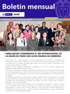 Presentación de PowerPoint - Embajada de Colombia en Japón
