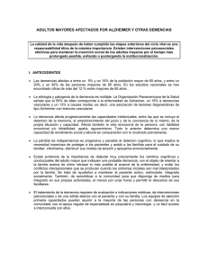 adultos mayores afectados por alzheimer y otras demencias