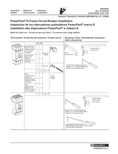 PowerPact® D-Frame Circuit Breaker