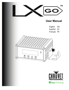 LX GO User Manual, Rev. 4