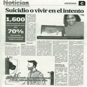 Suicidio o vivir en el intento