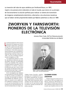 zworykin y farnsworth: pioneros de la televisión electrónica