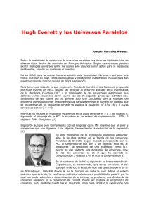 Hugh Everett y los Universos Paralelos