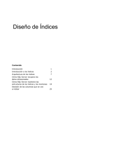 Diseño de Indices