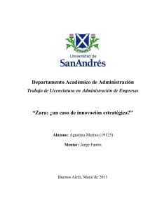 Caso Zara - Universidad de San Andrés