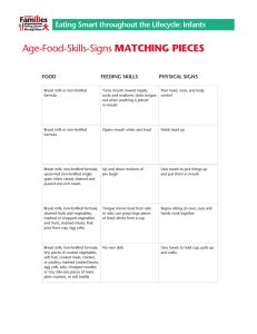 Age-Food-Skills-Signs MATCHING PIECES