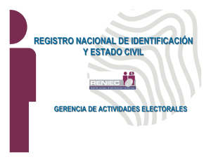 REGISTRO NACIONAL DE IDENTIFICACI&Oacute;N Y ESTADO CIVIL