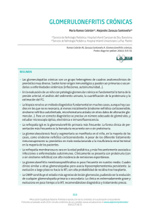 20. Glomerulonefritis crónicas - Asociación Española de Pediatría