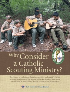 a Catholic Scouting Ministry? - National Catholic Committee on
