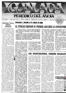 El PUBLICO BRINDO Sü PRIMER ABUCHEO Al CONSISTORI