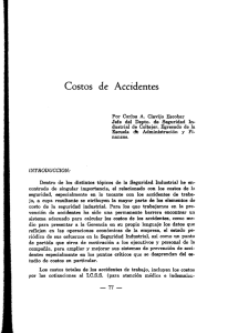 Costos de accidentes - Publicaciones