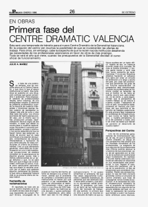 centre dramatic valencia - Centro de Documentación Teatral