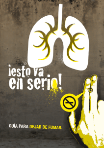 guía para dejar de fumar. - Servicios Sociales