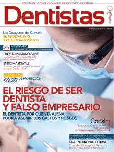 Revista Dentistas 1º trimestre 2011