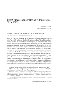 túnez: ¿revolución popular o revolución de