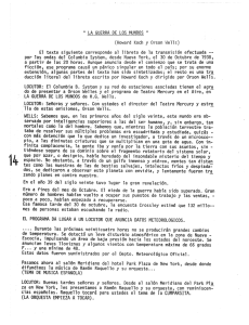 "La guerra de los mundos", guión radial transmitido por Orson Wells