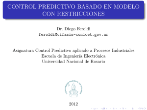 control predictivo basado en modelo con restricciones