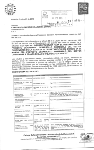 Comunicación proceso de selección abreviada de menor cuantía