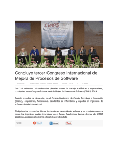 Concluye tercer Congreso Internacional de Mejora de