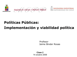 MGPP Clase 2 Políticas Públicas 14 octubre 2009 - U