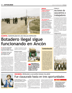 Botadero ilegal sigue funcionando en Ancón