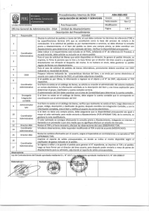 M¡mste¡.¡o Procedimientos Internos de DGA ABA—385-002