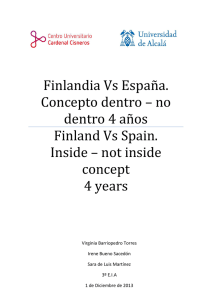 Finlandia Vs España - Centro Universitario Cardenal Cisneros