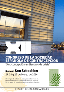 Exposición Comercial - Sociedad Española de Contracepción