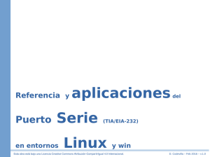 Referencia de puerto serie
