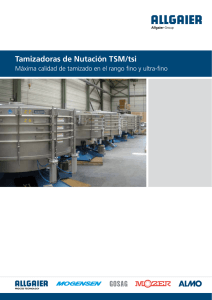 Tamizadoras de Nutación TSM/tsi
