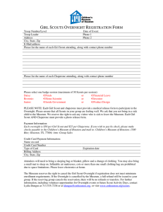girl scouts overnight registration form