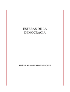 Cuaderno No. 9 Esferas de la democracia