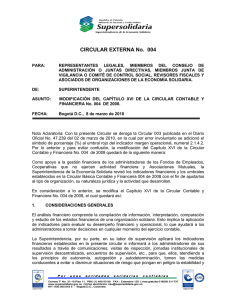 Circular Externa No. 004 de 2010