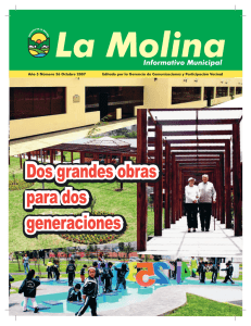 Informativo Municipal Nº 36 del mes de Octubre 2007