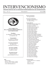 Junio 2002 - SIDI - Sociedad Iberoamericana de Intervencionismo