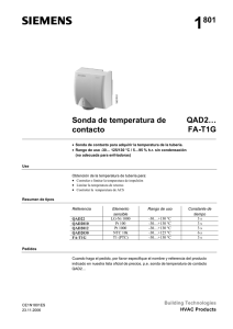 1801 Sonda de temperatura de contacto QAD2… FA-T1G