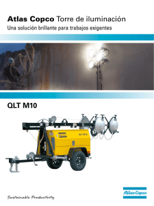 Atlas Copco Torre de iluminación QLT M10